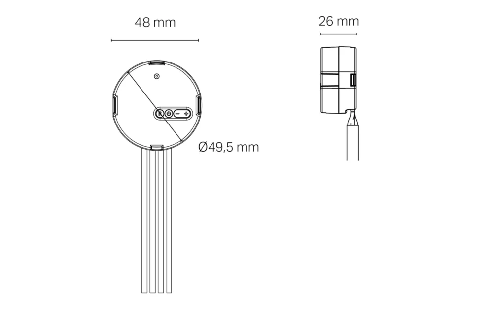 Sg leddim smart pill mini hvid 3. 0 200va