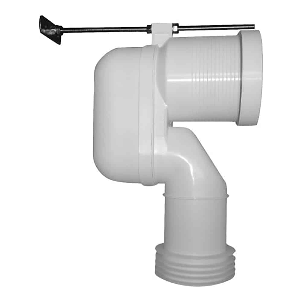 Duravit Afløbsbøjning lodret afløb, Ø100mm