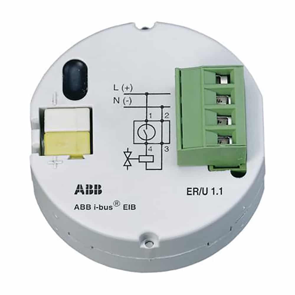 ABB KNX elektronisk relæ 1 kanal ER/U 1.1