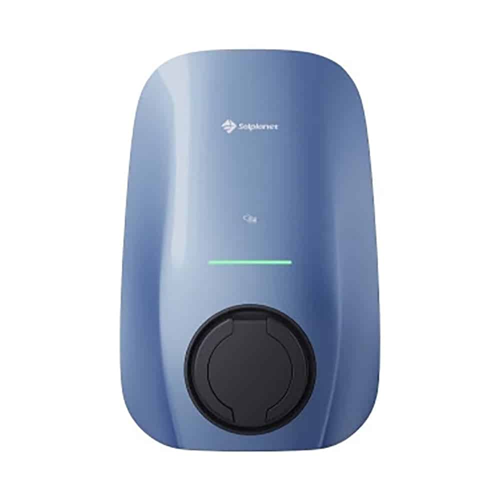 SOLPLANET LADEBOKS 11KW BLÅ UDTAG RFID WIFI