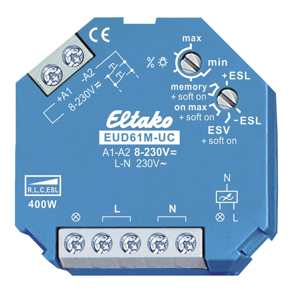 ELTAKO LYSDÆMPER 400W F.DÅSE EUD61M-UC