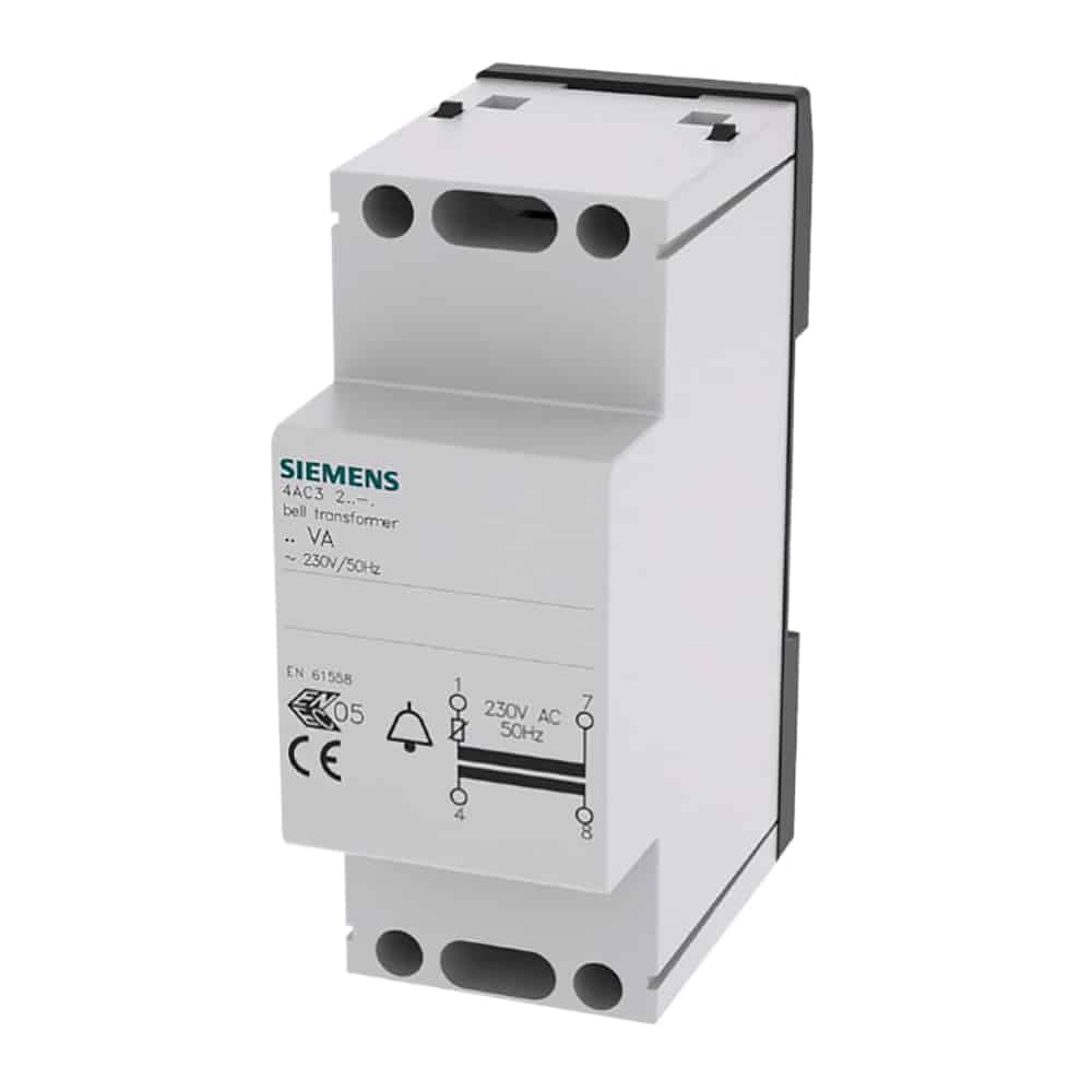 SIEMENS BELL TRANSFORMER, 14VA