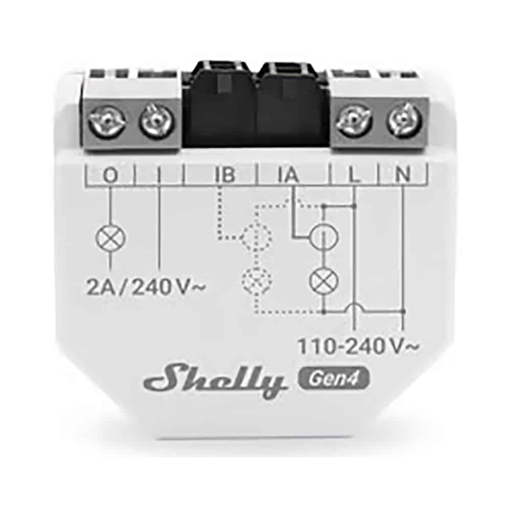 SHELLY EM GEN4 1-faset energimåler