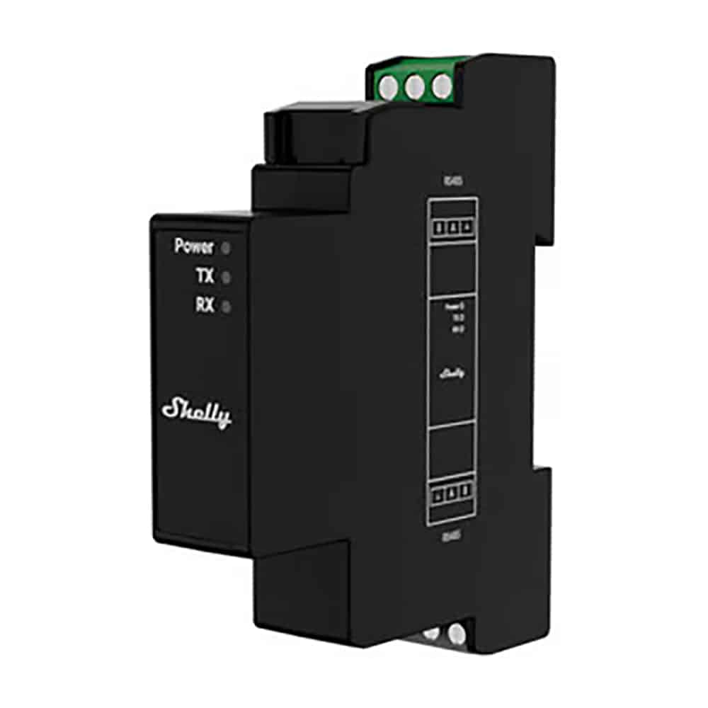 Shelly Pro Modbus Add-on RS485 - Modbus-tilføjelsesmodul til Shelly Pro