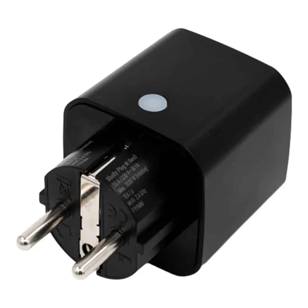 SHELLY PLUG M GEN3 BLACK