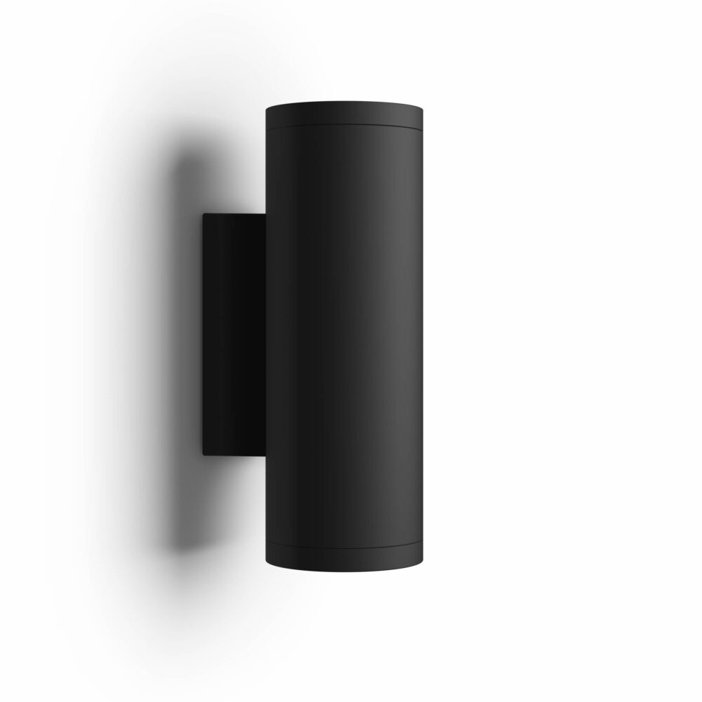 Philips hue appear udendørs væglampe, sort