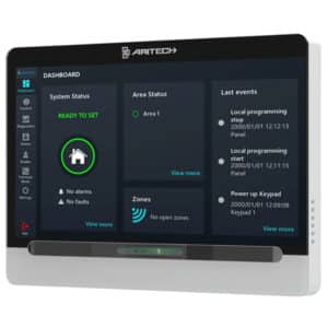 ARITECH ATS BETJ.PANEL 7" TOUCHSCREEN M. LÆSER