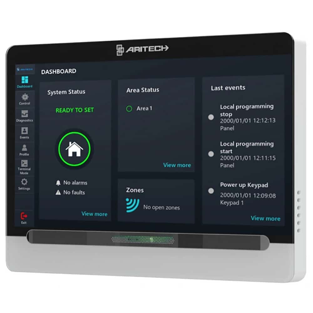 ARITECH ATS BETJ.PANEL 7" TOUCHSCREEN M. LÆSER