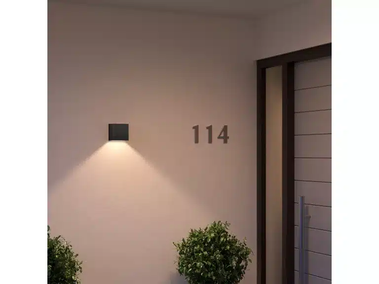 Philips hue resonate udendørs væglampe, sort Philips hue resonate udendørs væglampe, sort
