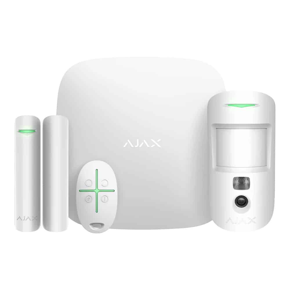 AJAX ALARM STARTER KIT CAM, HVID