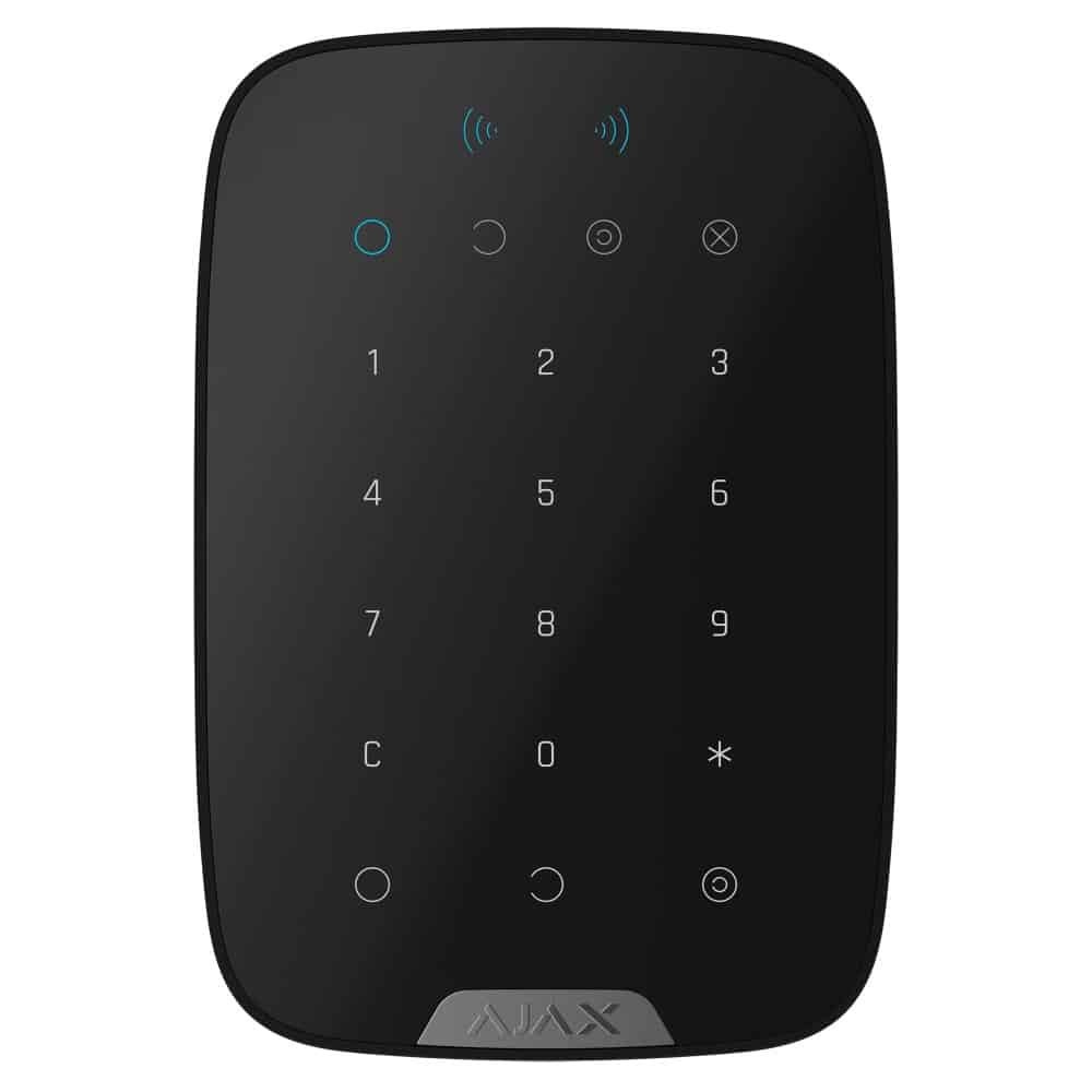 AJAX BETJENINGSPANEL, KEYPAD PLUS, G3 SORT