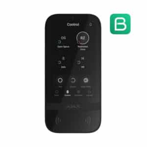 AJAX BETJENINGSPANEL, KEYPAD TOUCHSCREEN SORT
