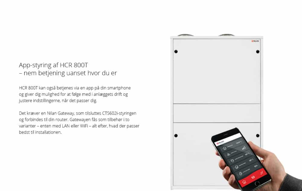 Nilan hcr 800t