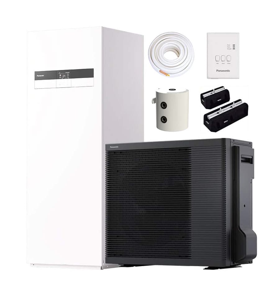 Panasonic All in one L-generation 7 kW varmepumpe pakke - Propan (R290)