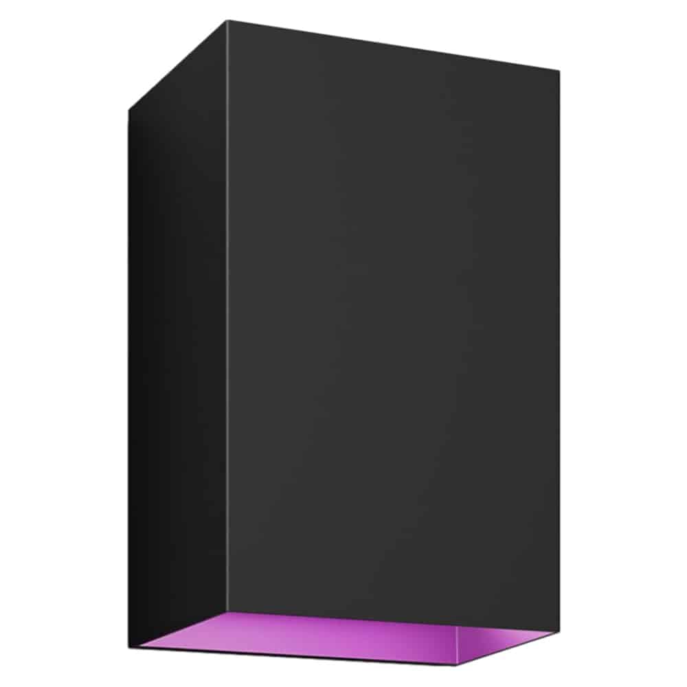 PHILIPS RESONATE HUE WACA WALL LANTERN BLACK 2X8