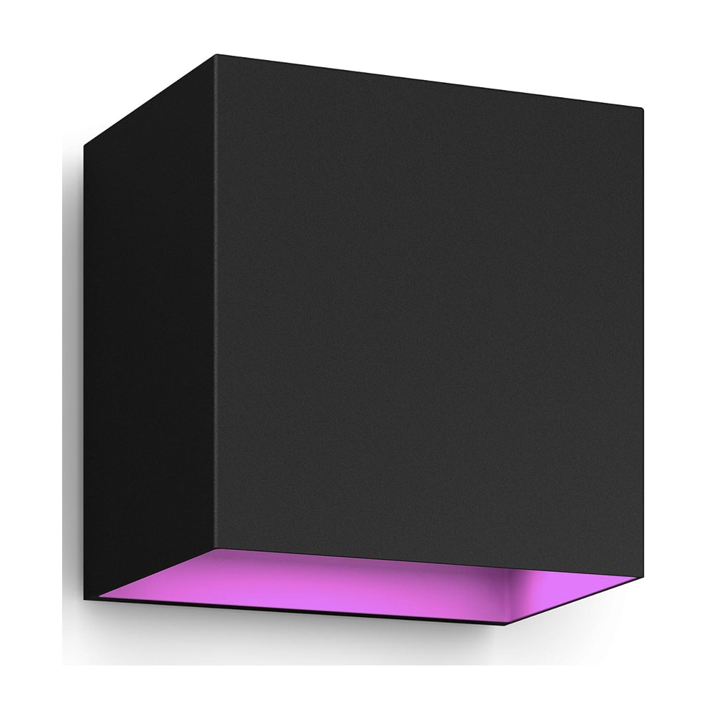 Philips Hue Resonate udendørs væglampe, sort