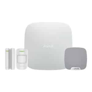 AJAX SOLAR PLUS ALARM-KIT2 M SIRENE HVID