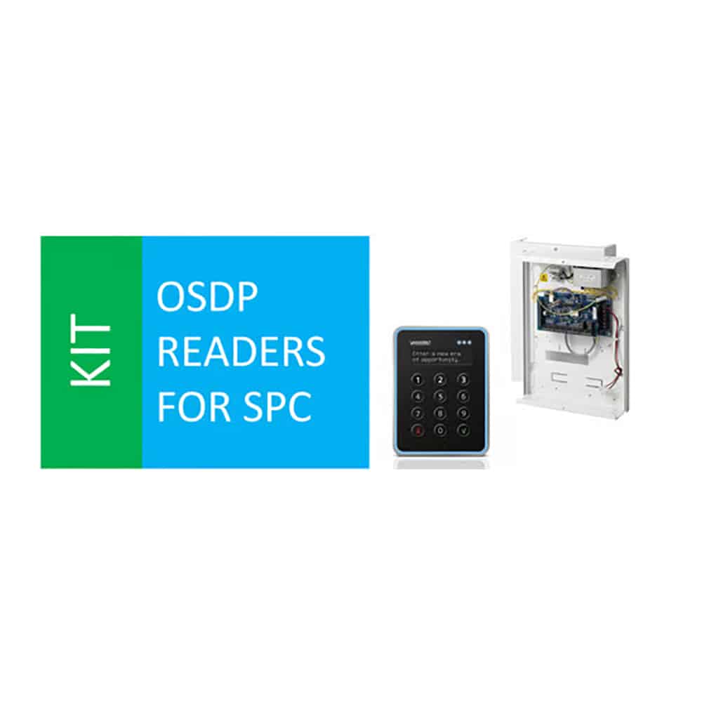 VANDERBILT SPC OSDP Kit SPCP432 + VR40 + SPC VR OSDP converter