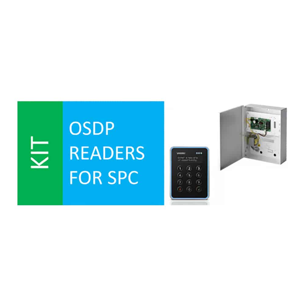 VANDERBILT SPC OSDP Kit SPCP433 + VR40 + SPC VR OSDP converter