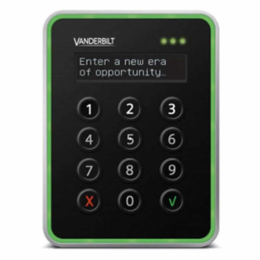 VANDERBILT SPC OSDP + VR40 KORTLÆSER MED TASTATUR