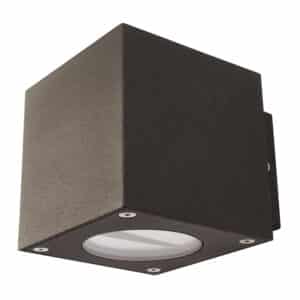 Scan Products Esta Vægarmatur Sort 3000K 2x125lm Indendørs/udendørs IP54