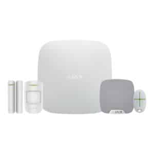 Ajax Solar Plus alarm-kit m sirene hvid