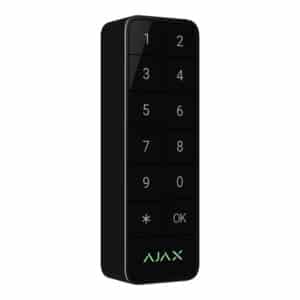 AJAX TASTATUR UDENDØRS FIBRA. SORT