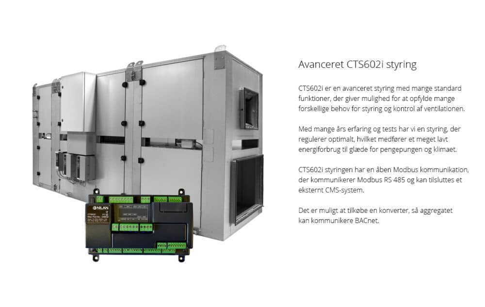 Nilan vpm 240-2200 cleanroom-serien