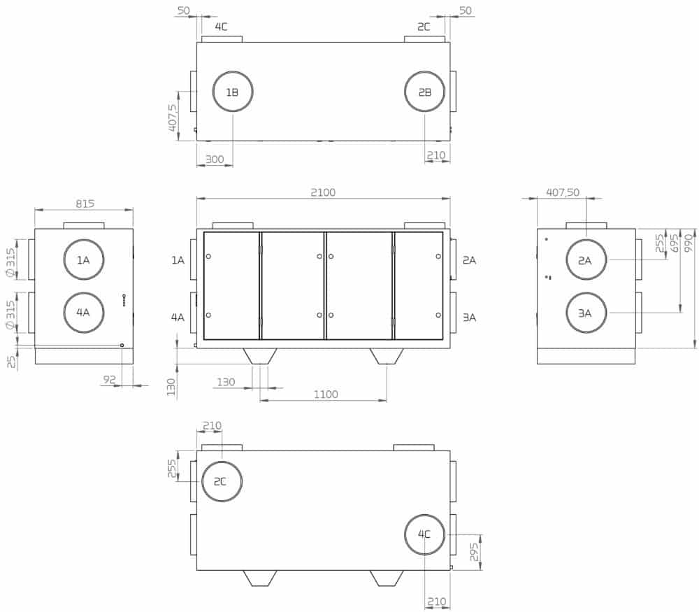 Nilan vpm 120-560 m2-serien