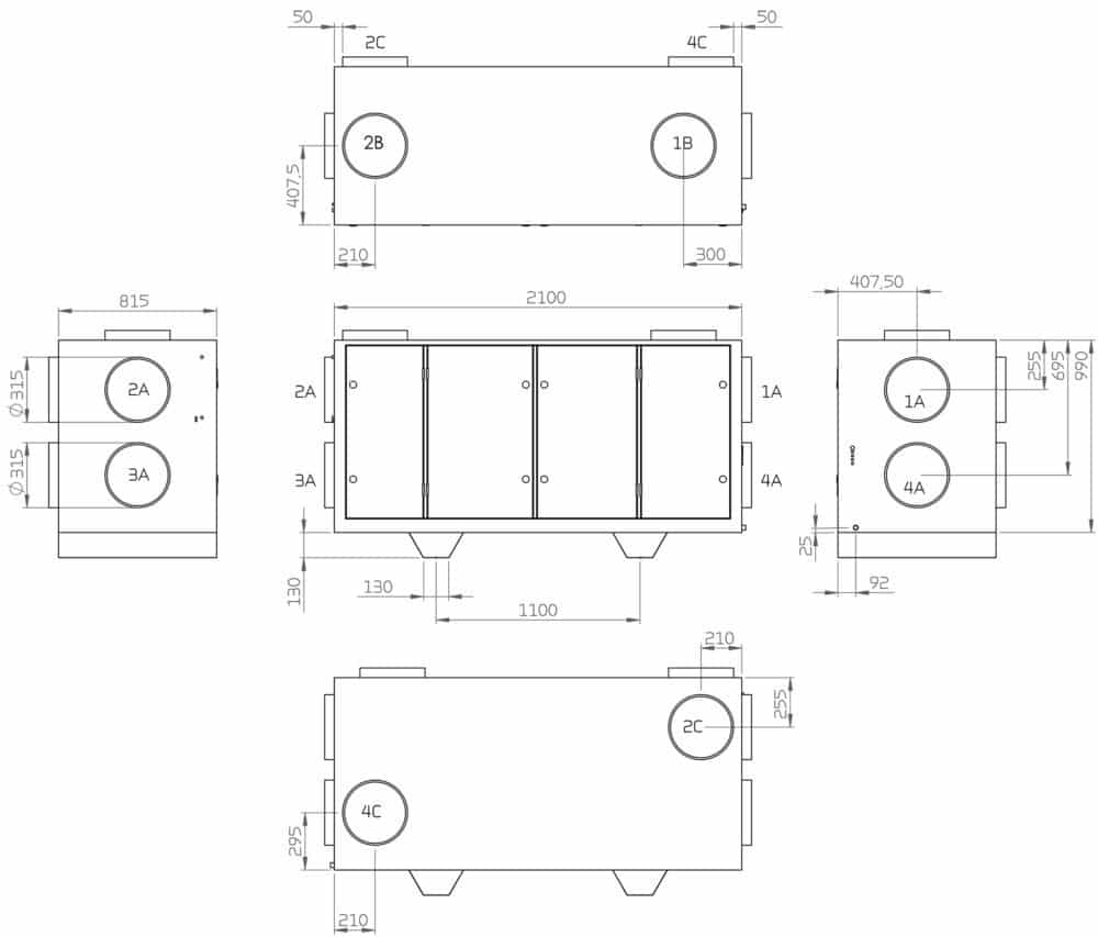 Nilan vpm 120-560 m2-serien