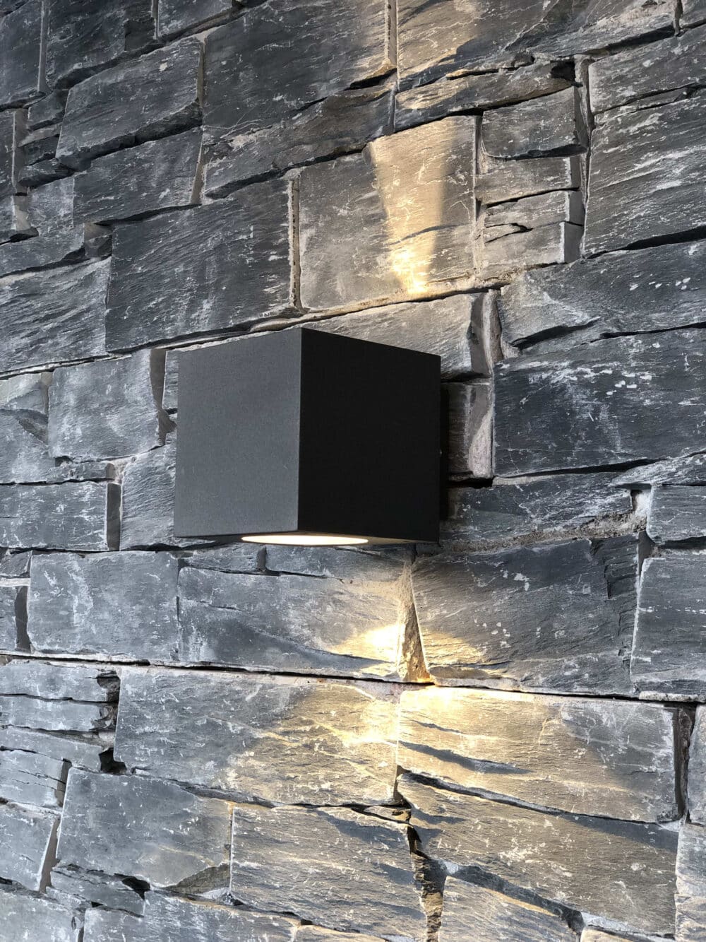 Scan products esta vægarmatur antracitgrå 3000k 2x125lm indendørs/udendørs ip54