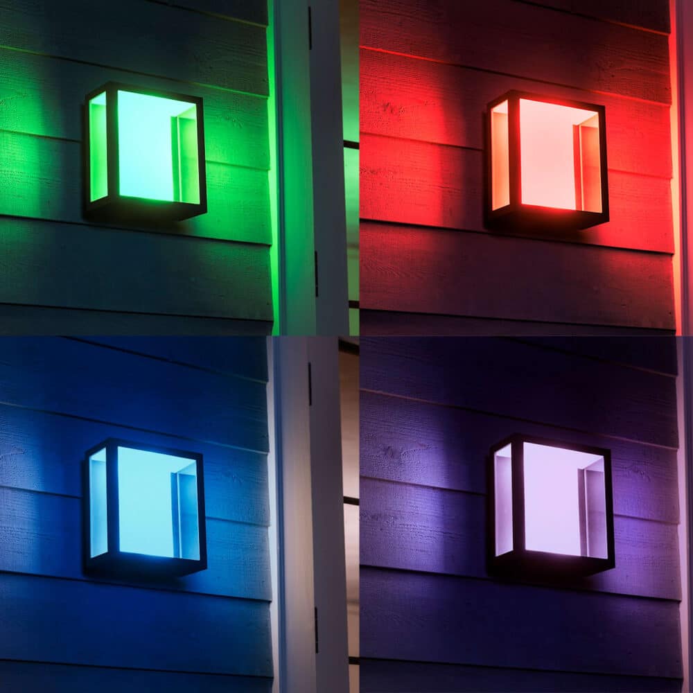 Philips hue impress udendørs væglampe, stor