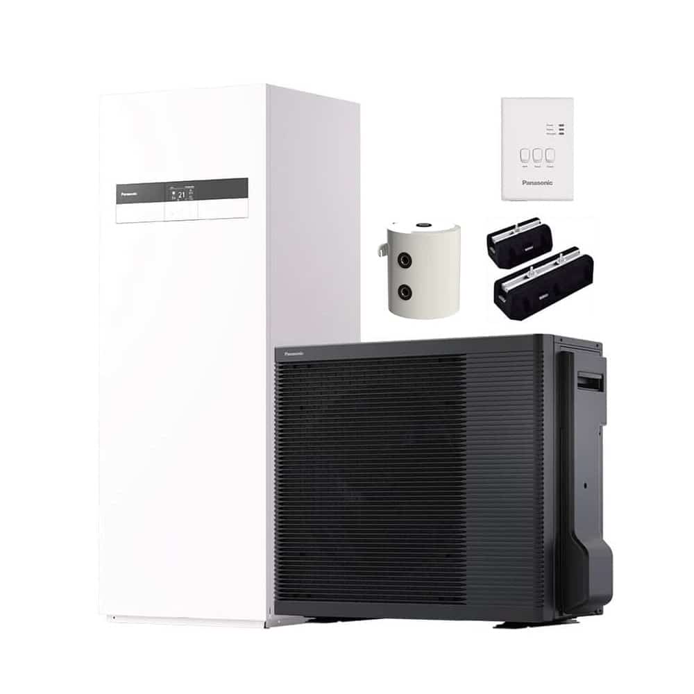 Panasonic All in one L-generation 7 kW varmepumpe pakke - Propan (R290)