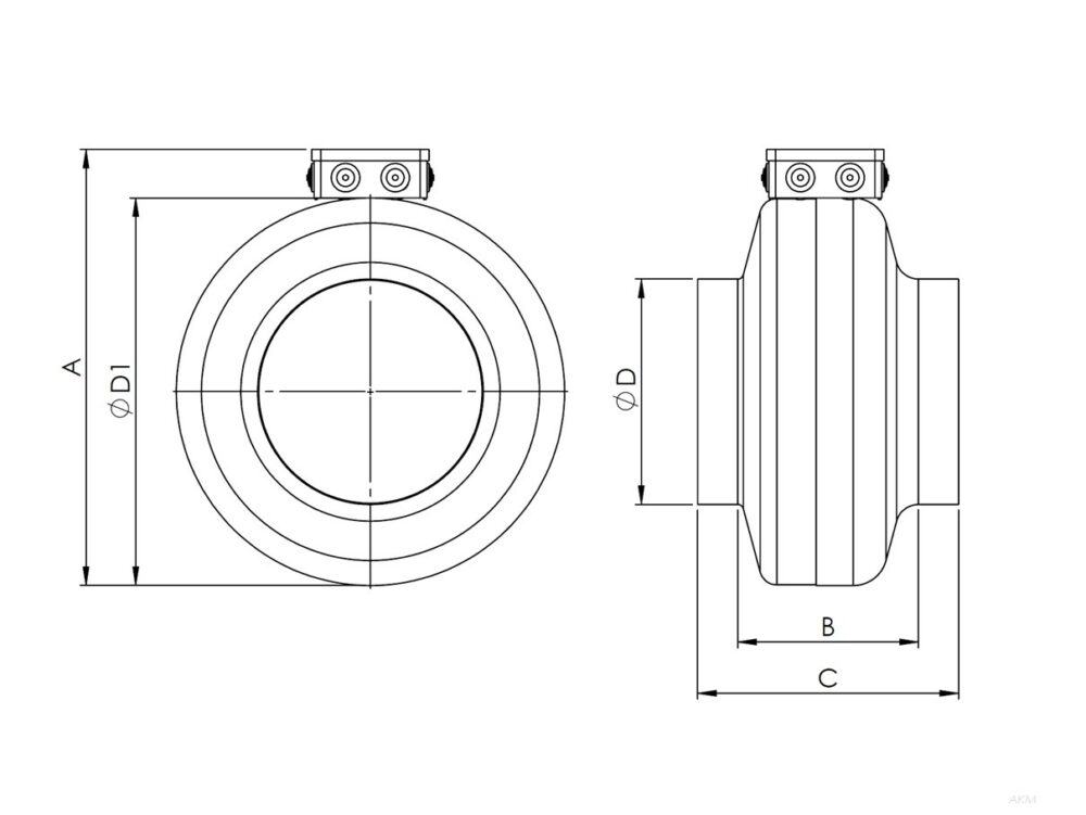 Eurovent kanalventilator