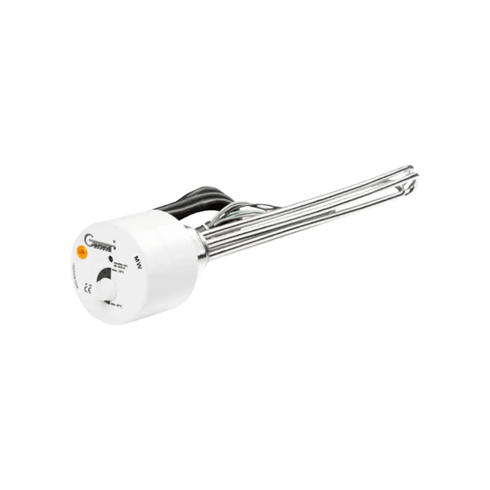 3-fase varmelegeme til en kedel med termostat 9000 (3x3000) W 1½"