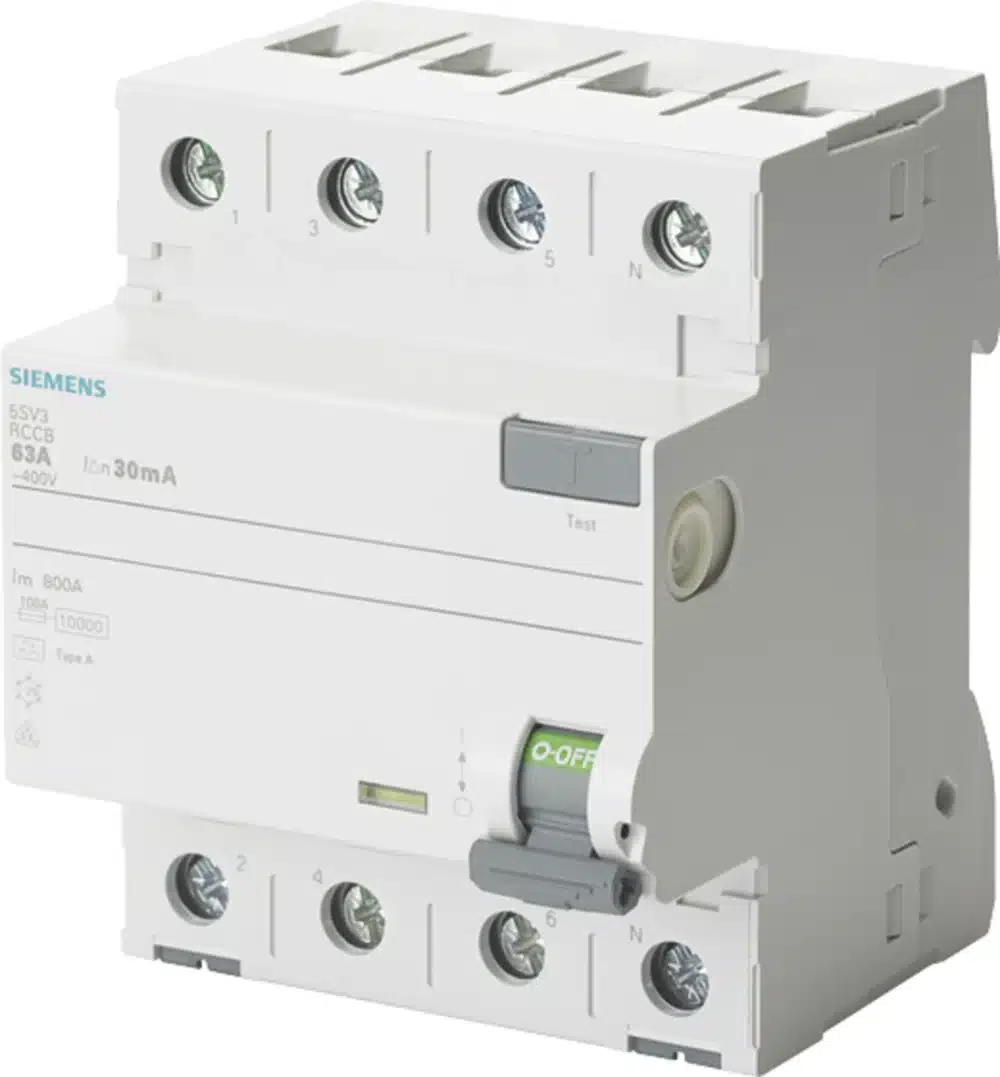 Siemens fejlstrømsafbr. 63a 300ma, 4p 5sv3646-8kk12